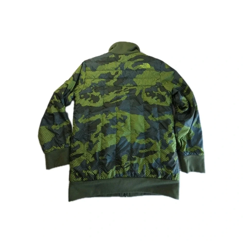 The North Face Boys Reversible Perrito Puffer Jacket Youth Medium MULTICOLOR